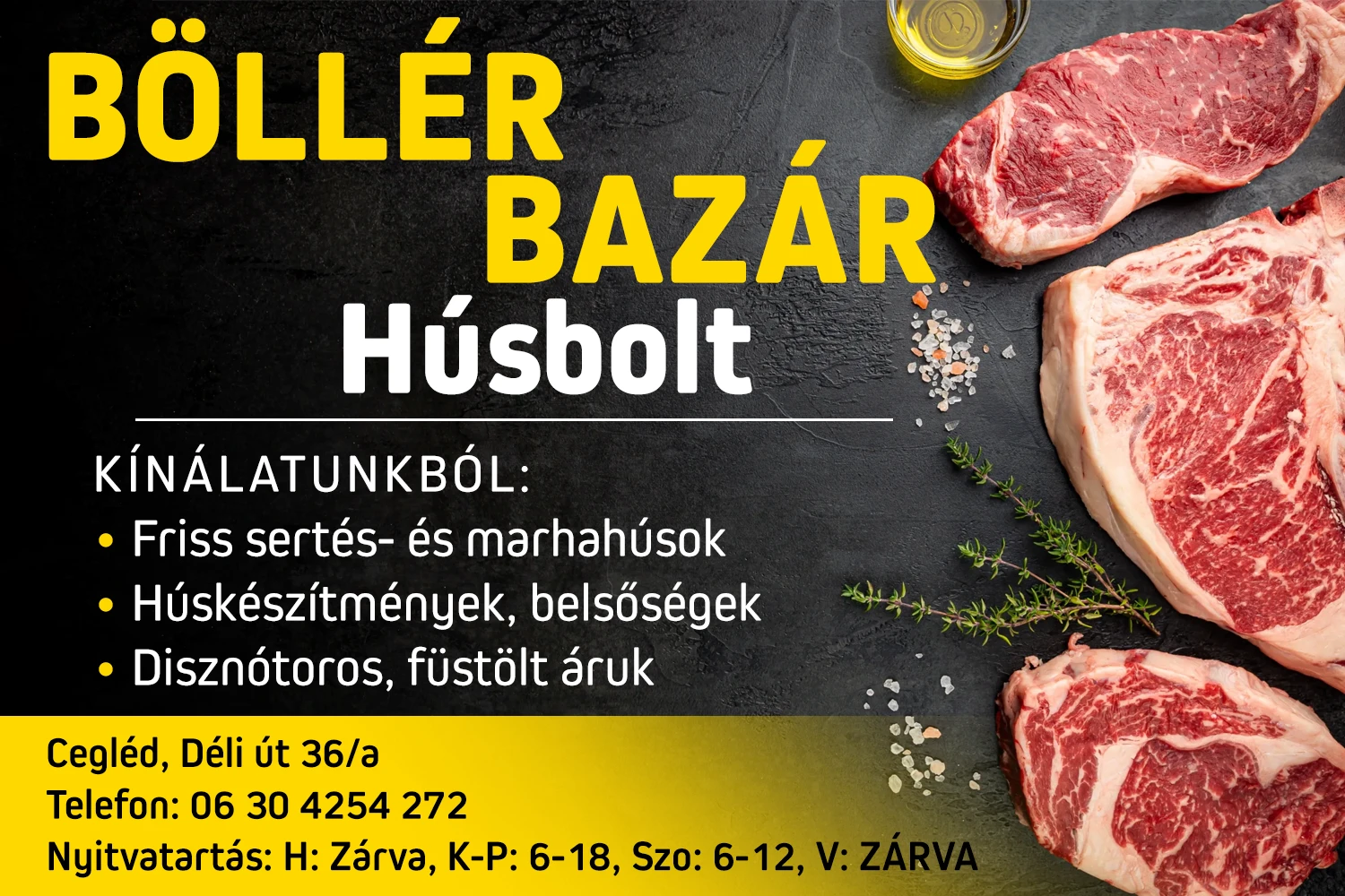 Böllér Bazár Húsbolt