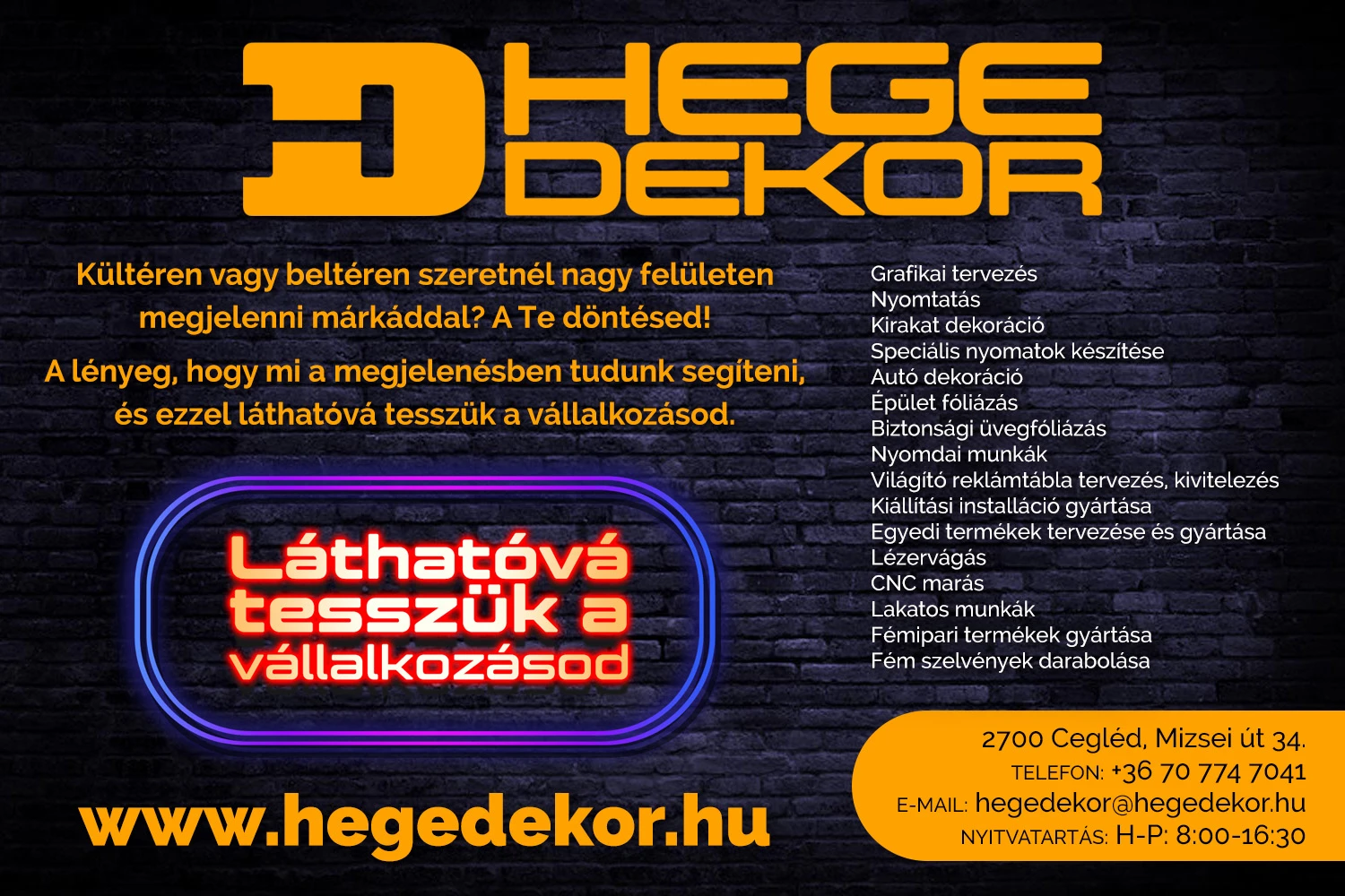 Hege Dekor